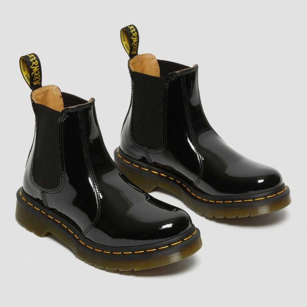 Dr Marten 2976 Patent Leather Chelsea Boots